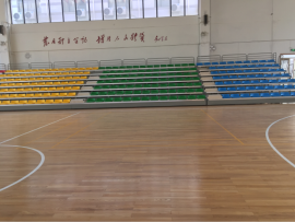 木地板蓝球场